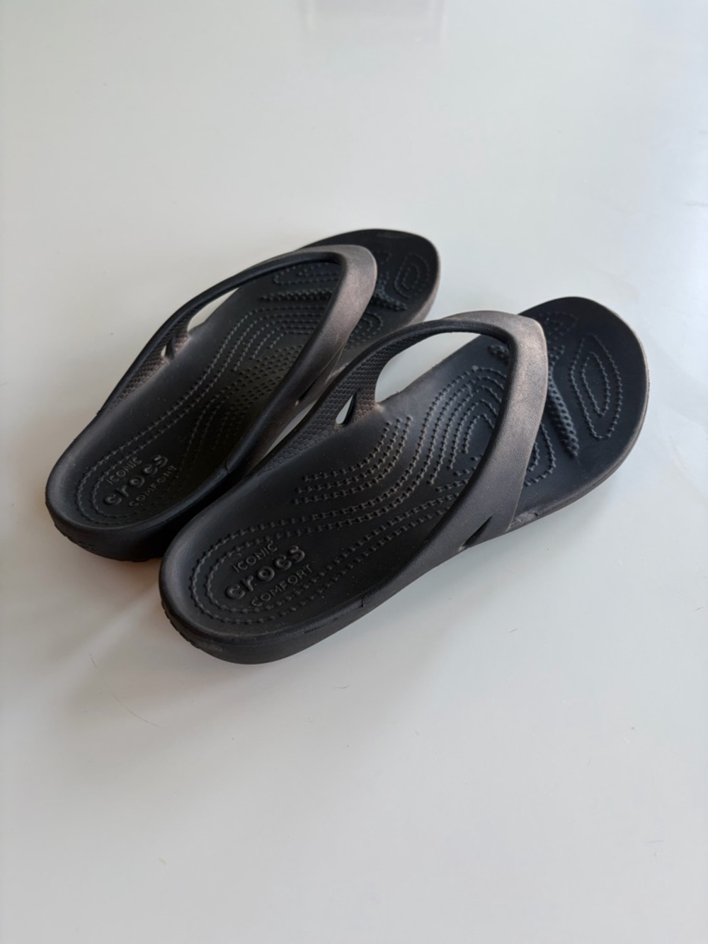 CROCS Black Classic Flip Sandals